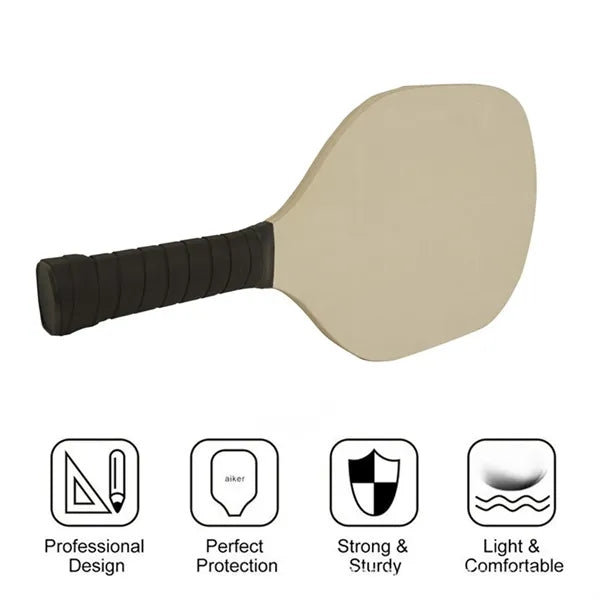Pickleball Paddle Wooden Set