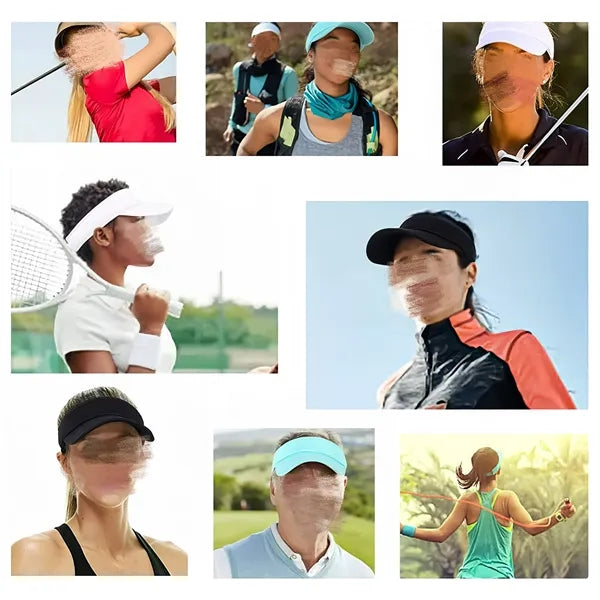 Sports Sun Visor Hats Adjustable Baseball