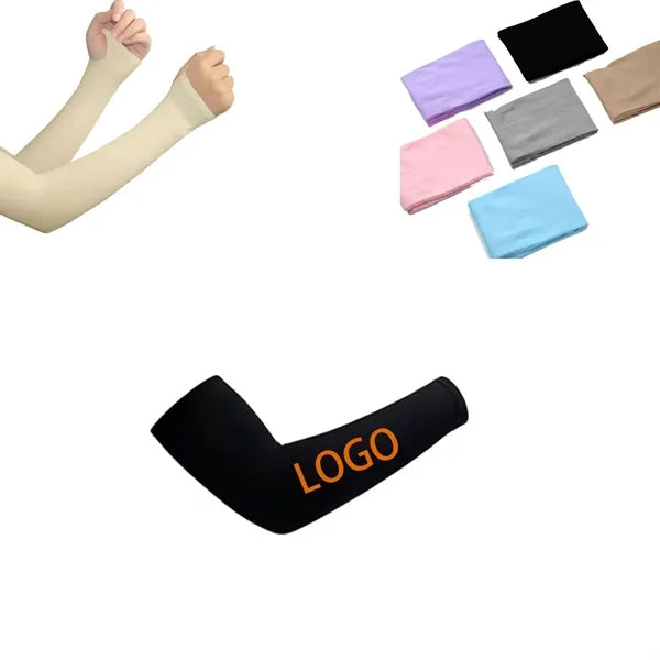 Multicolor Nylon Fingered Ice Arm Sleeves
