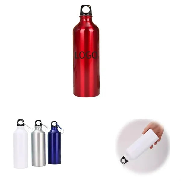17.6 Oz Aluminum Sports Water Bottle