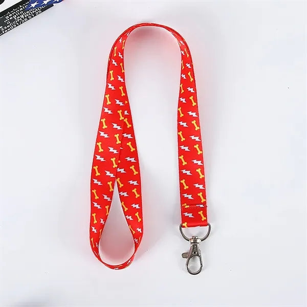 5/8" Custom Full color lobster clasp Lanyards