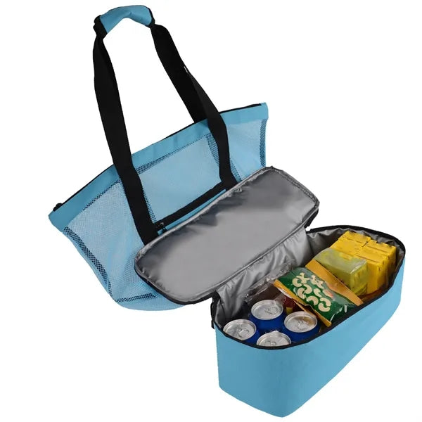 Mesh Tote Bags with Cooler