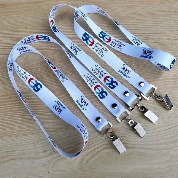 Dye Sublimation Double Ended Lanyard w/ hook