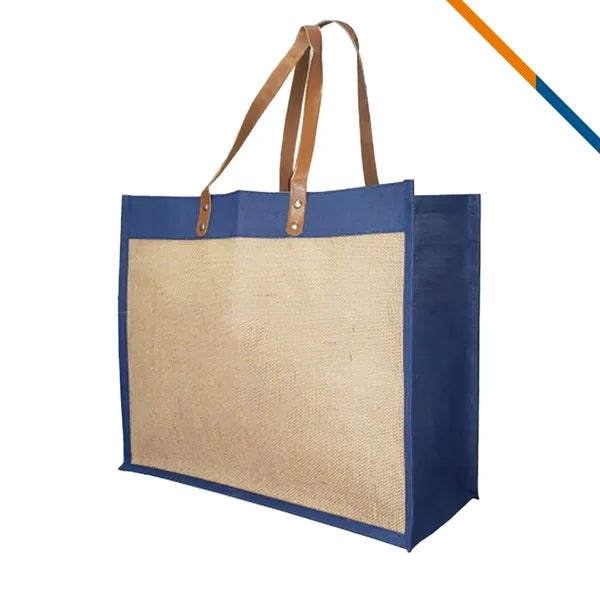 Nepeta Laminated Jute Tote Bag