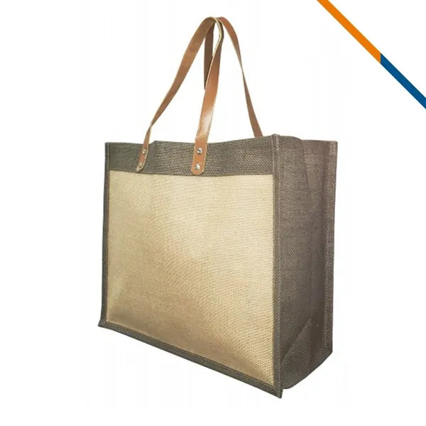 Nepeta Laminated Jute Tote Bag