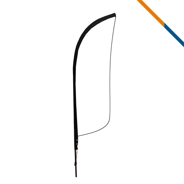 7' Amie Single-Sided Feather Flag