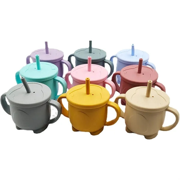Baby Training Silicone Sippy Cup