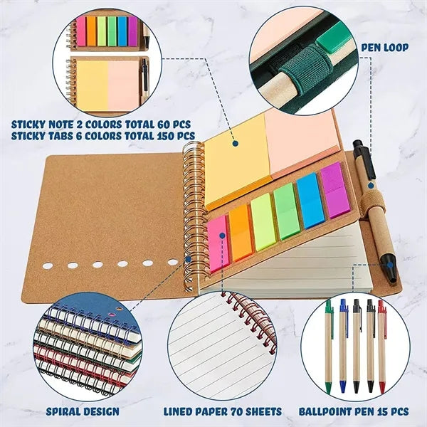 Spiral Notebook Steno Pads