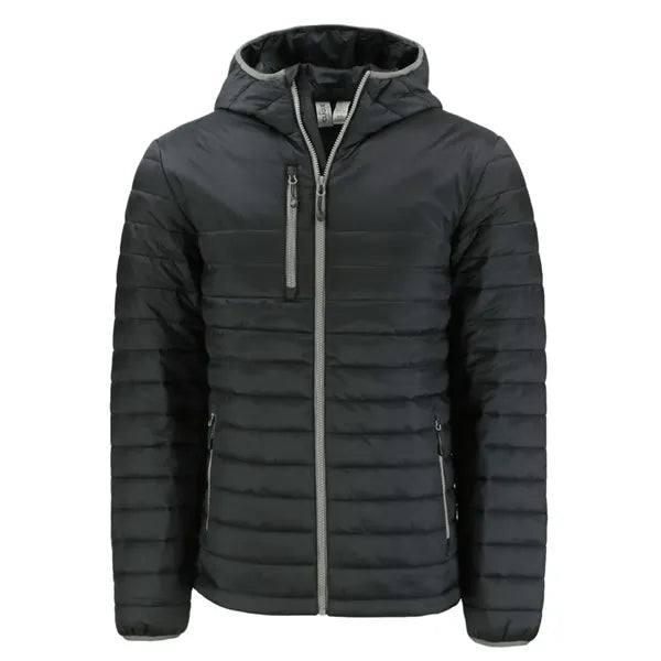 Clique Valhalla Recycled Insulated Puffer Mens Full Zip H...