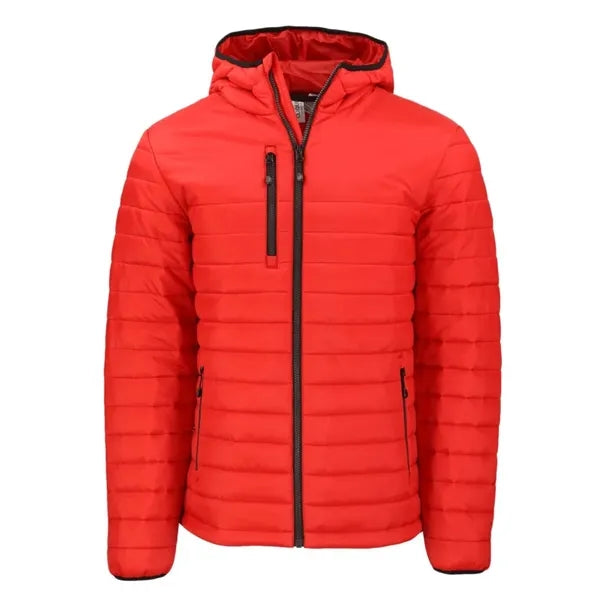 Clique Valhalla Recycled Insulated Puffer Mens Full Zip H...