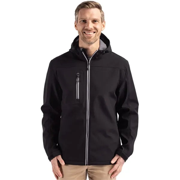 Clique Telemark Recycled Stretch Softshell Mens Full Zip ...