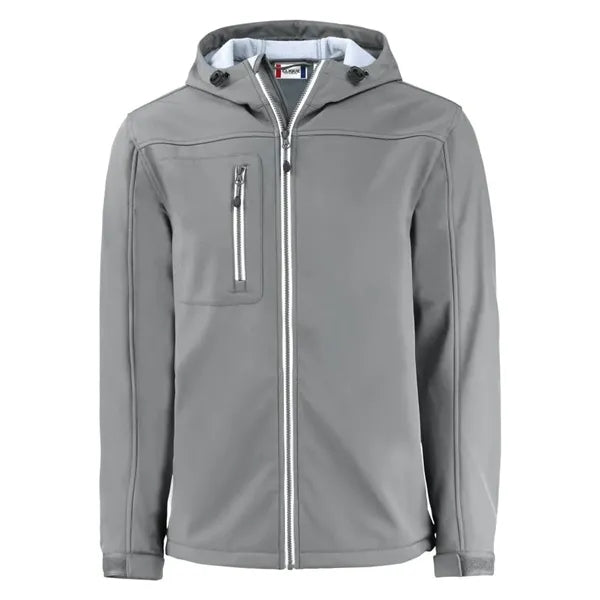 Clique Telemark Recycled Stretch Softshell Mens Full Zip ...