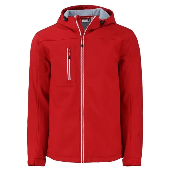 Clique Telemark Recycled Stretch Softshell Mens Full Zip ...