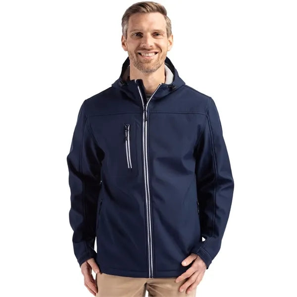 Clique Telemark Recycled Stretch Softshell Mens Full Zip ...