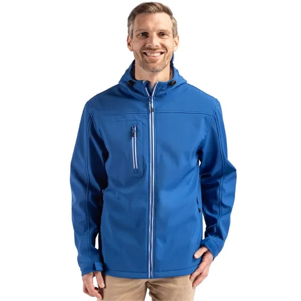 Clique Telemark Recycled Stretch Softshell Mens Full Zip ...