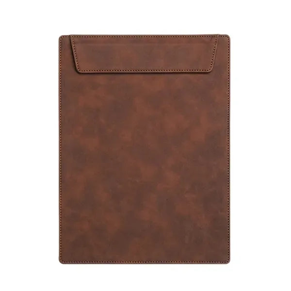 PU Leather A4 Business Hotel Magnet ClipBoard & Writing Pad
