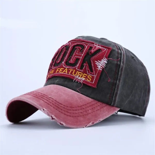 Retro washed baseball caps
