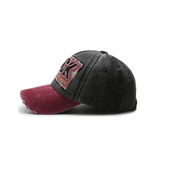 Retro washed baseball caps