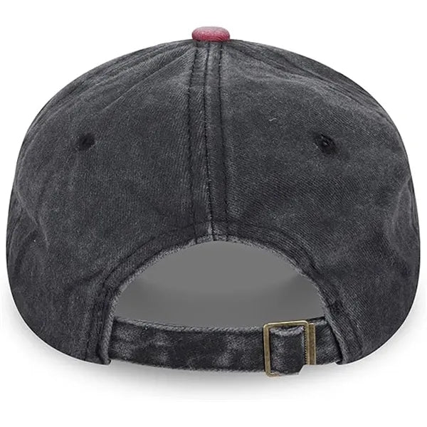 Retro washed baseball caps