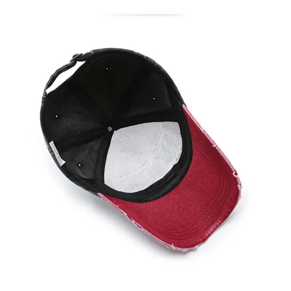 Retro washed baseball caps