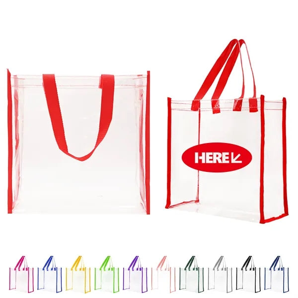 Clear Stadium Tote Bag