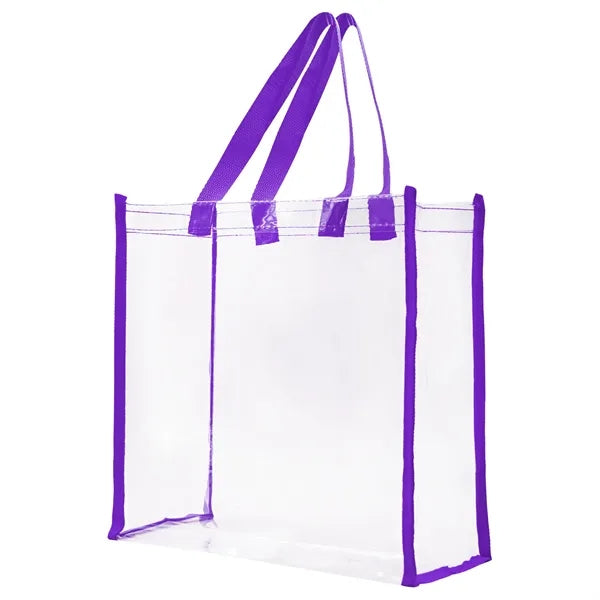 Clear Stadium Tote Bag