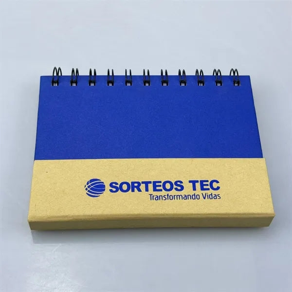 Eco-Recycled Magnetic Journal With Sticky Notes And Flags