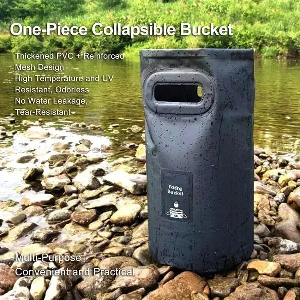 Portable Folding Bucket For Camping And Fishing