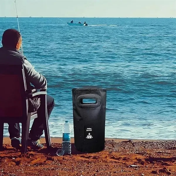 Portable Folding Bucket For Camping And Fishing