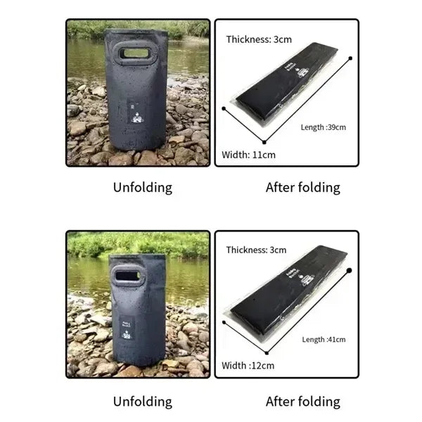 Portable Folding Bucket For Camping And Fishing