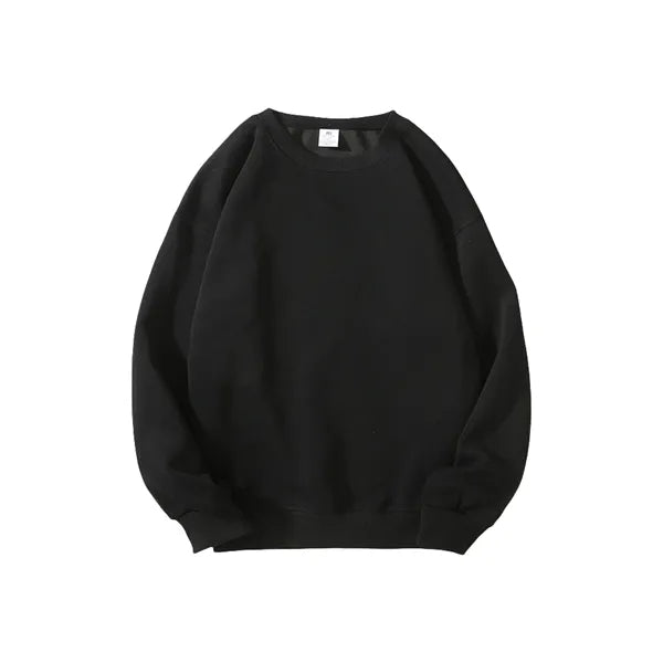 Adult Crew Neck Pullover Cotton Sweatshirt