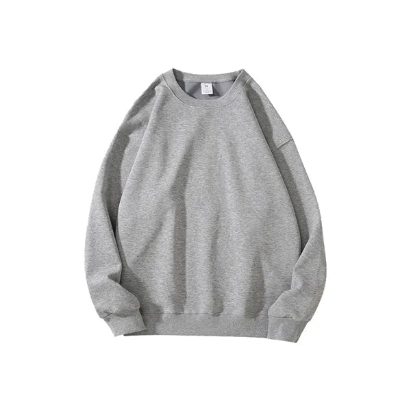 Adult Crew Neck Pullover Cotton Sweatshirt