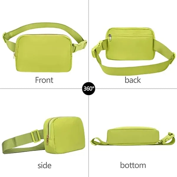 Unisex Crossbody Fanny Pack with Adjustable Strap