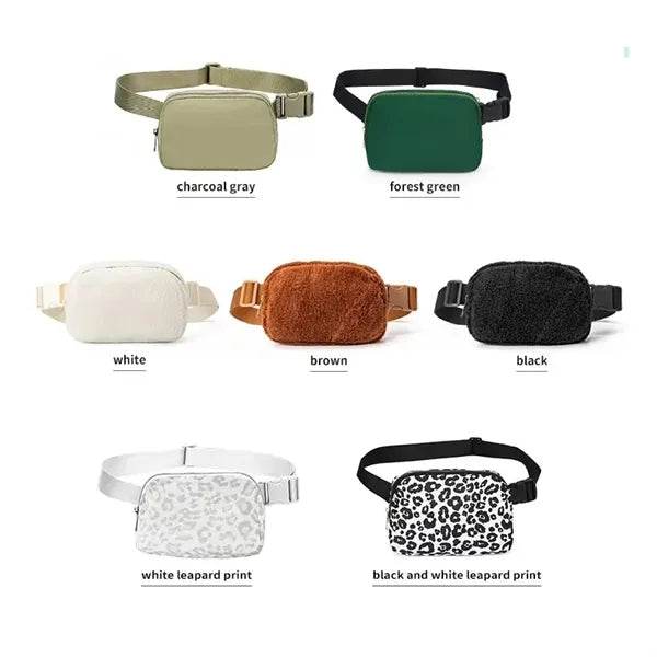 Unisex Crossbody Fanny Pack with Adjustable Strap