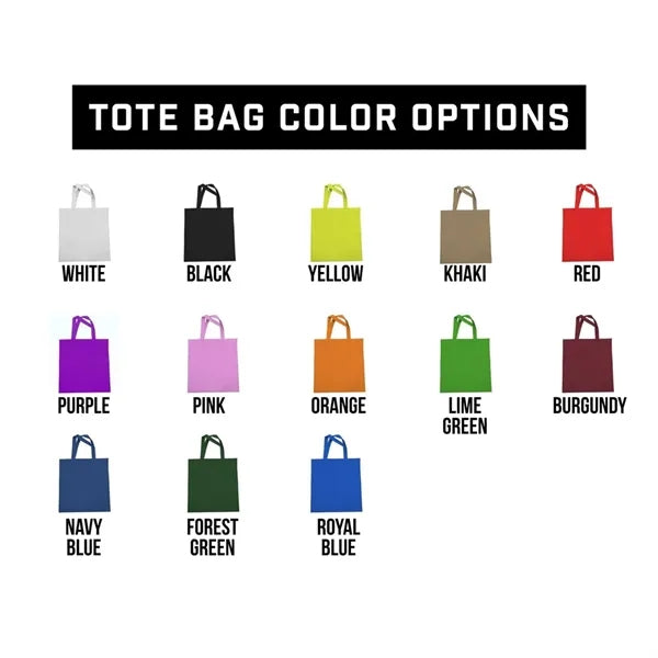 Non-woven Printed Tote Bags Large Grocery