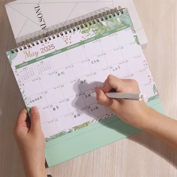 2025 Desk Calendar - Monthly Pages