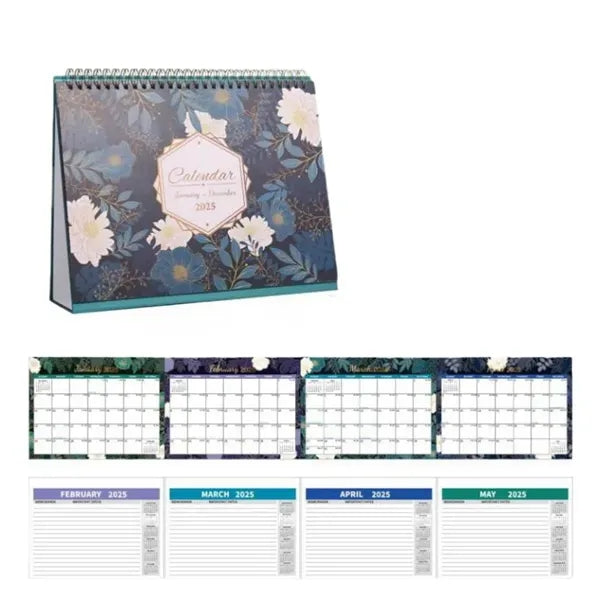 2025 Desk Calendar - Monthly Pages