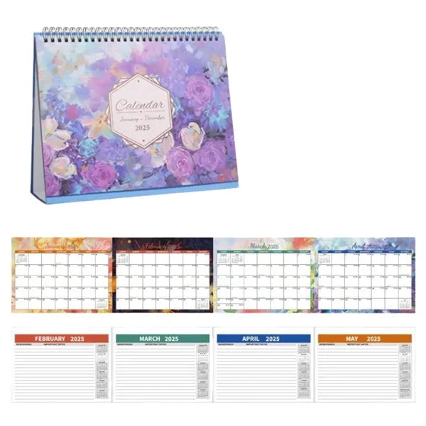 2025 Desk Calendar - Monthly Pages