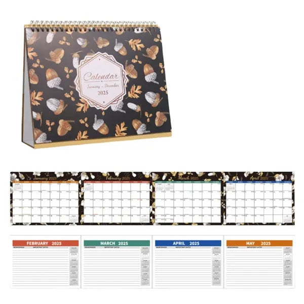 2025 Desk Calendar - Monthly Pages