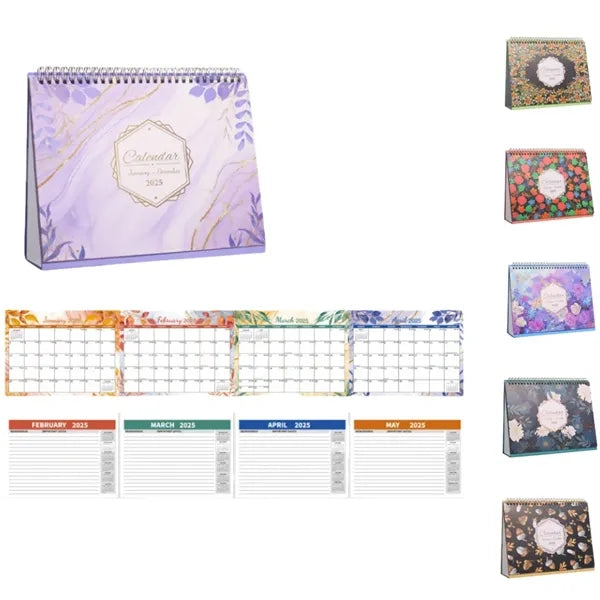 2025 Desk Calendar - Monthly Pages
