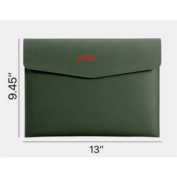Leather Document Pouch
