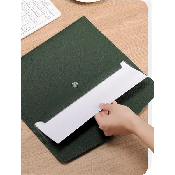 Leather Document Pouch