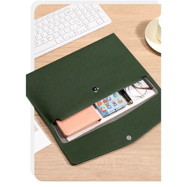 Leather Document Pouch