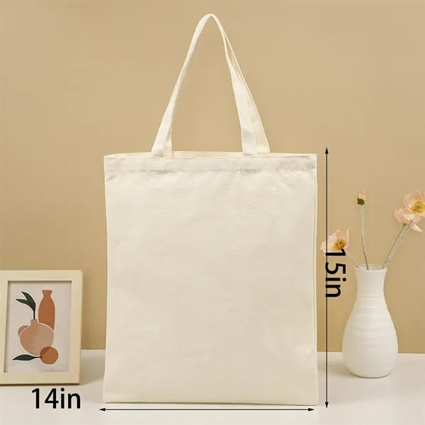 Blank Canvas Tote Shopping Bag Giveaway Business Gifts