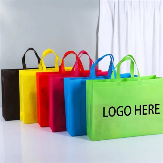 Non-woven Tote Shopping Bag Colored