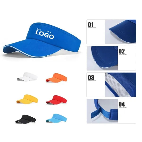 Athletic Sports Sun Visor Hat