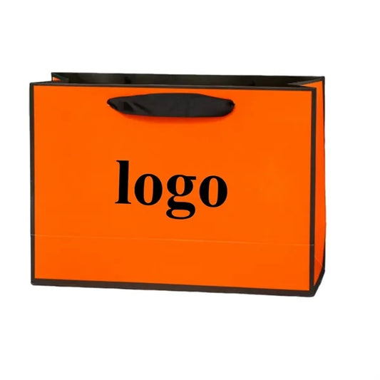 Useful Orange Tote Handbag