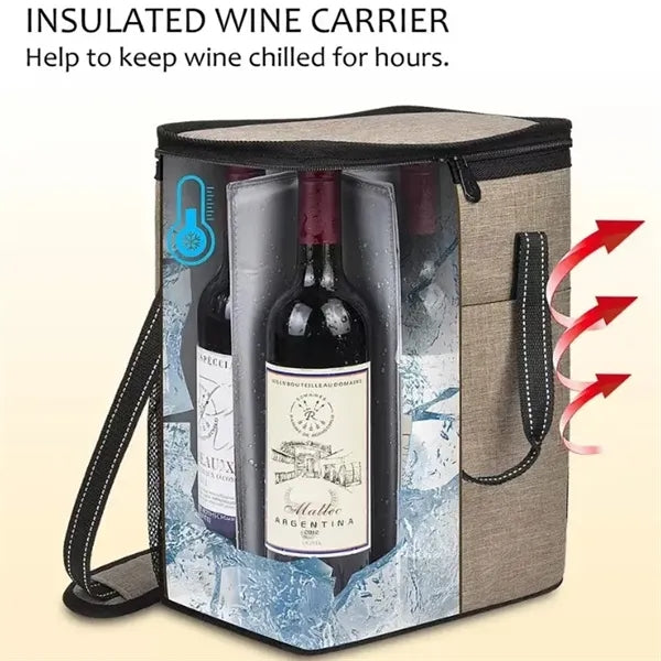 Insulated Leakproof Padded Wine Cooler