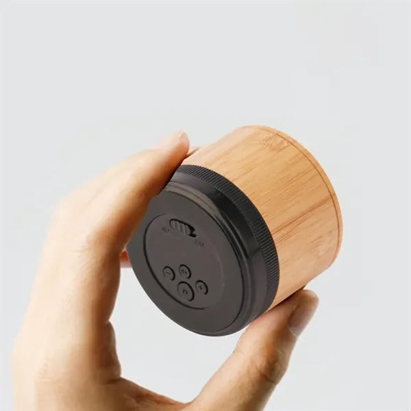 Portable Mini Wood Grain Wireless Bluetooth Speaker