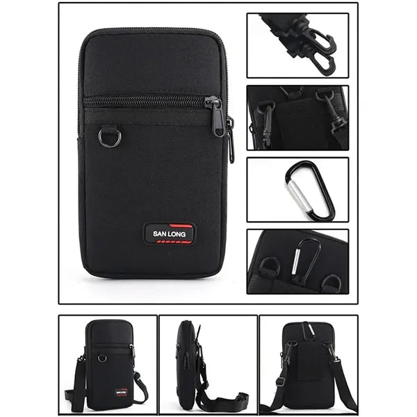 Triple Layers Mutifuctional Waist Fanny Pack